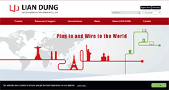 Desktop Screenshot of liandung.com.tw